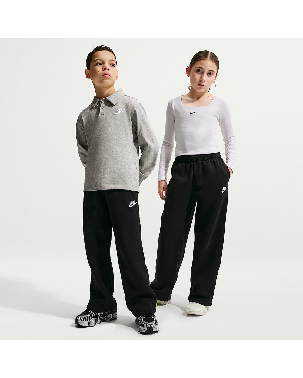 Nike Kids' Sportswear Loose Open-Hem Pants