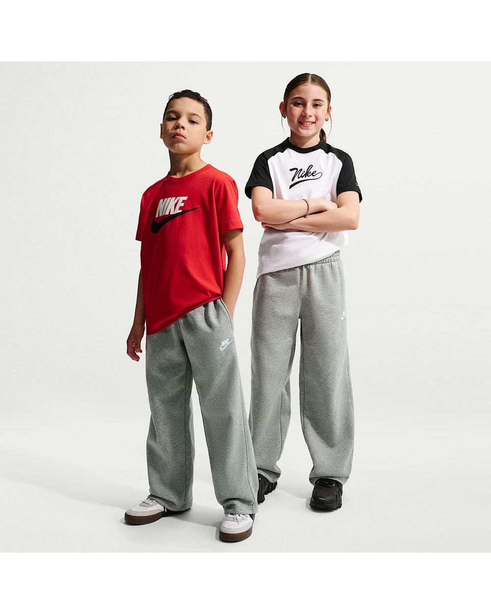 Nike Kids' Sportswear Loose Open-Hem Pants