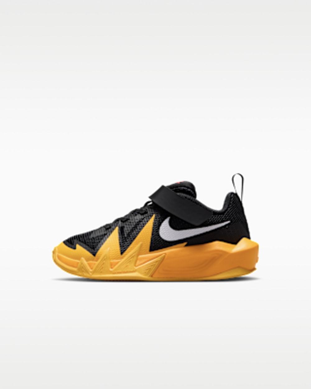Nike Little Kids' S.T. Dynamite Basketball Shoes - Black/Laser Orange/University Gold/White