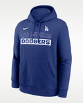 Nike Los Angeles Dodgers Club Logo Fleece Pullover Hoodie