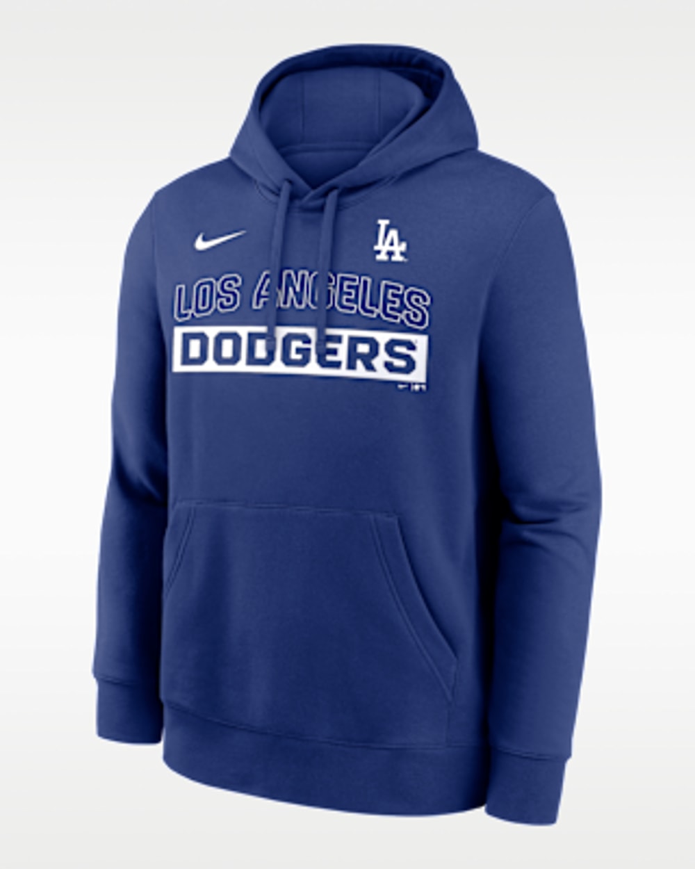 Nike Los Angeles Dodgers Club Logo Fleece Pullover Hoodie