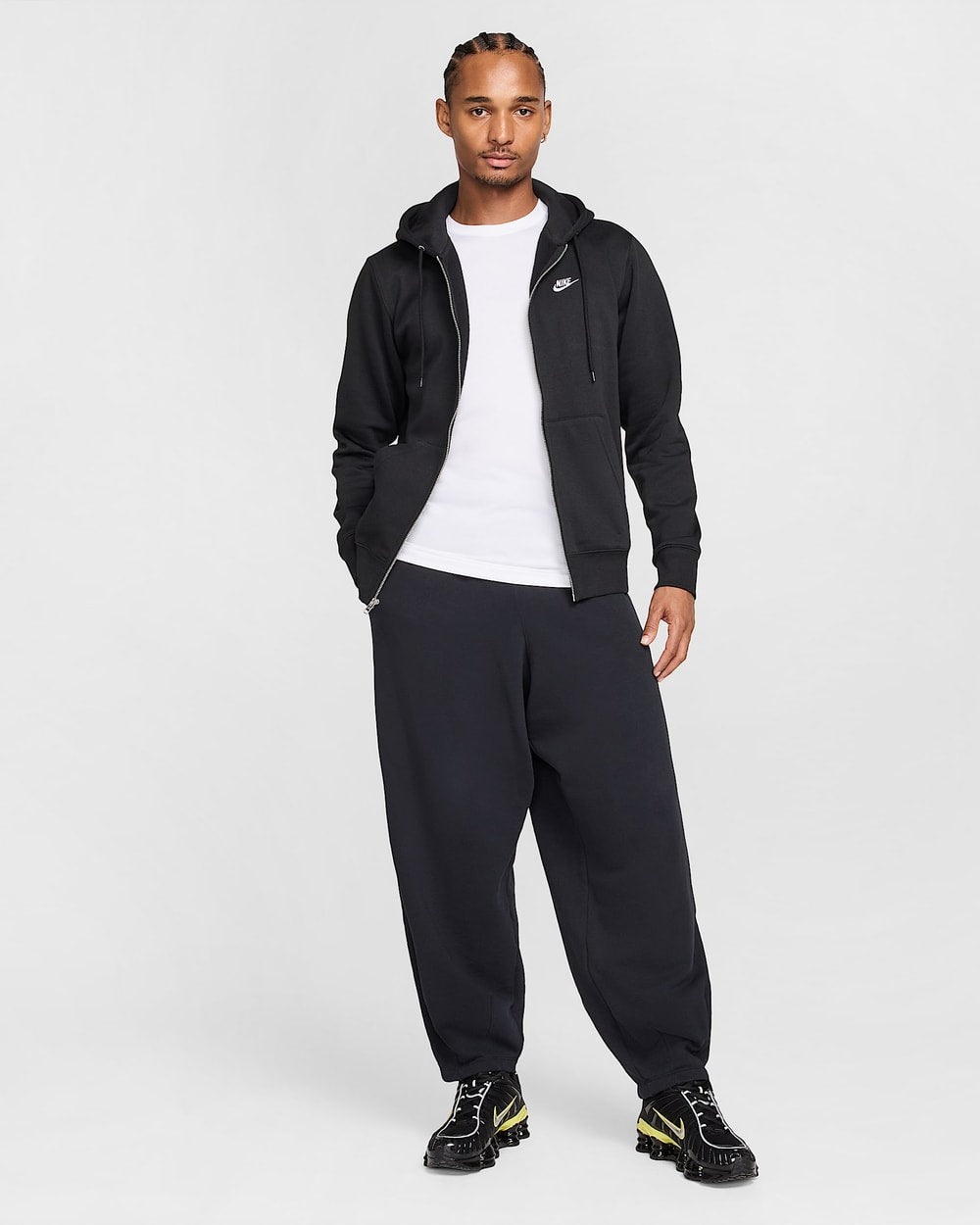 Nike Men's Club Full-Zip Fleece Hoodie