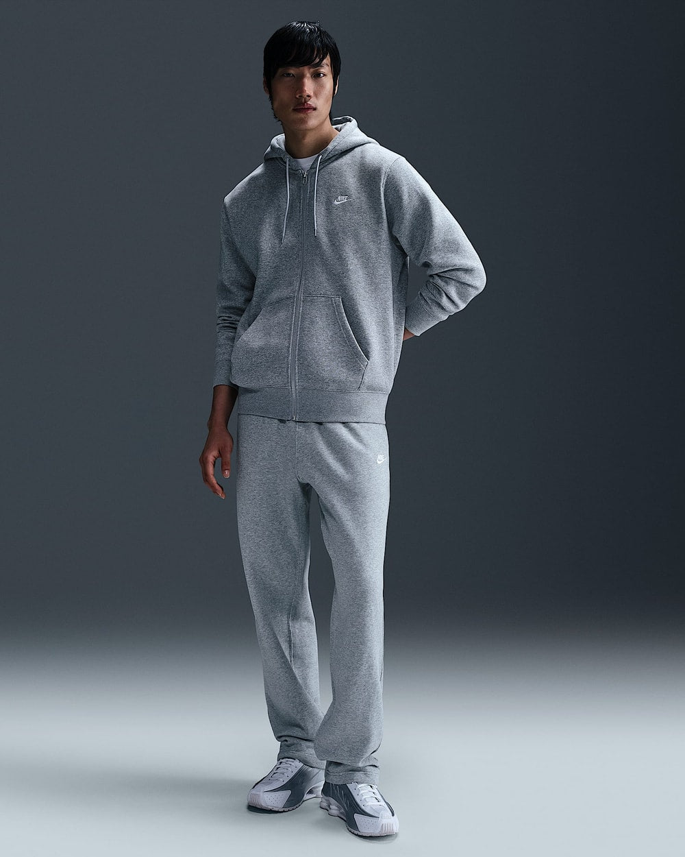 Nike Men's Club Full-Zip Fleece Hoodie