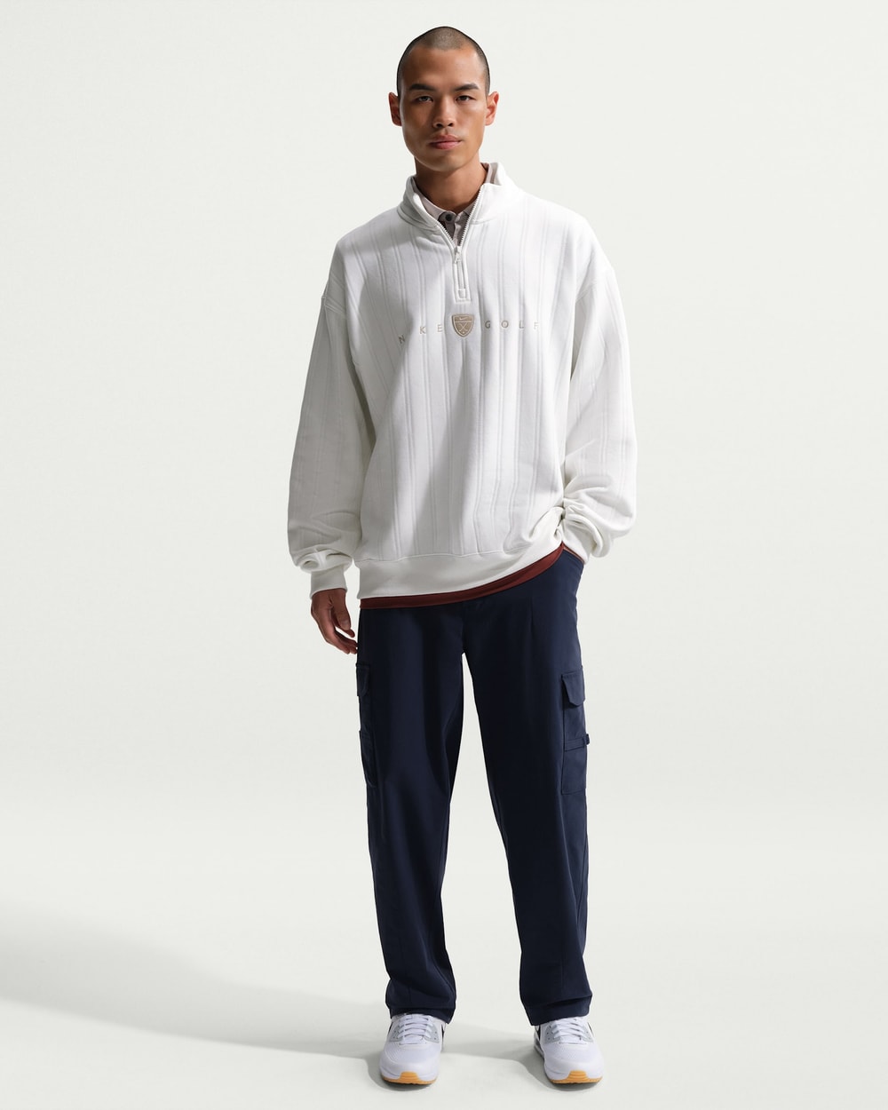 Nike Men's Fairway Fresh Therma-FIT Oversized 1/2-Zip Golf Top