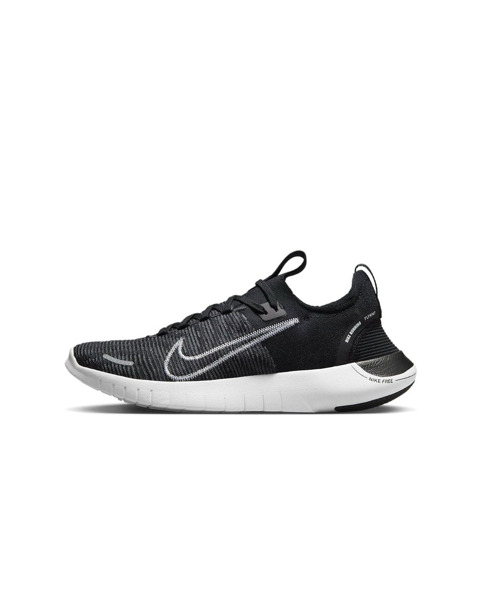 Nike Free Run Flyknit Next Nature Black/White