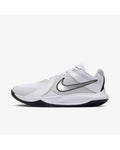 Nike Men's Hyperspeed Court 2 Volleyball Shoes - White/Black/Metallic Silver, side view