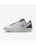 Nike Men's Ja Twelve Time Basketball Shoes - White/Mint, lateral side view