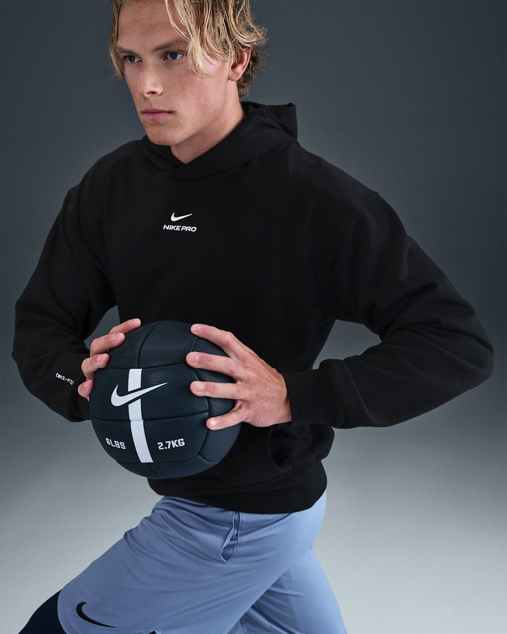 Nike Men's Pro Dri-FIT Mid Layer Training Hoodie