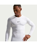 Nike Men's Pro Dri-FIT Tight Long-Sleeve Fitness Top (2026) - White, front