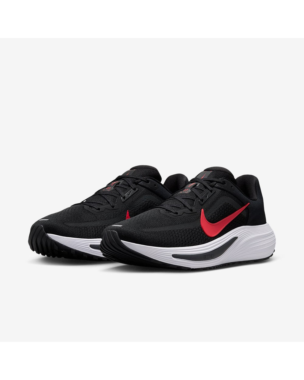 Nike Quest 7 Men's Road-Running Shoes - Black/White/Anthracite/Red Orbit - view 5