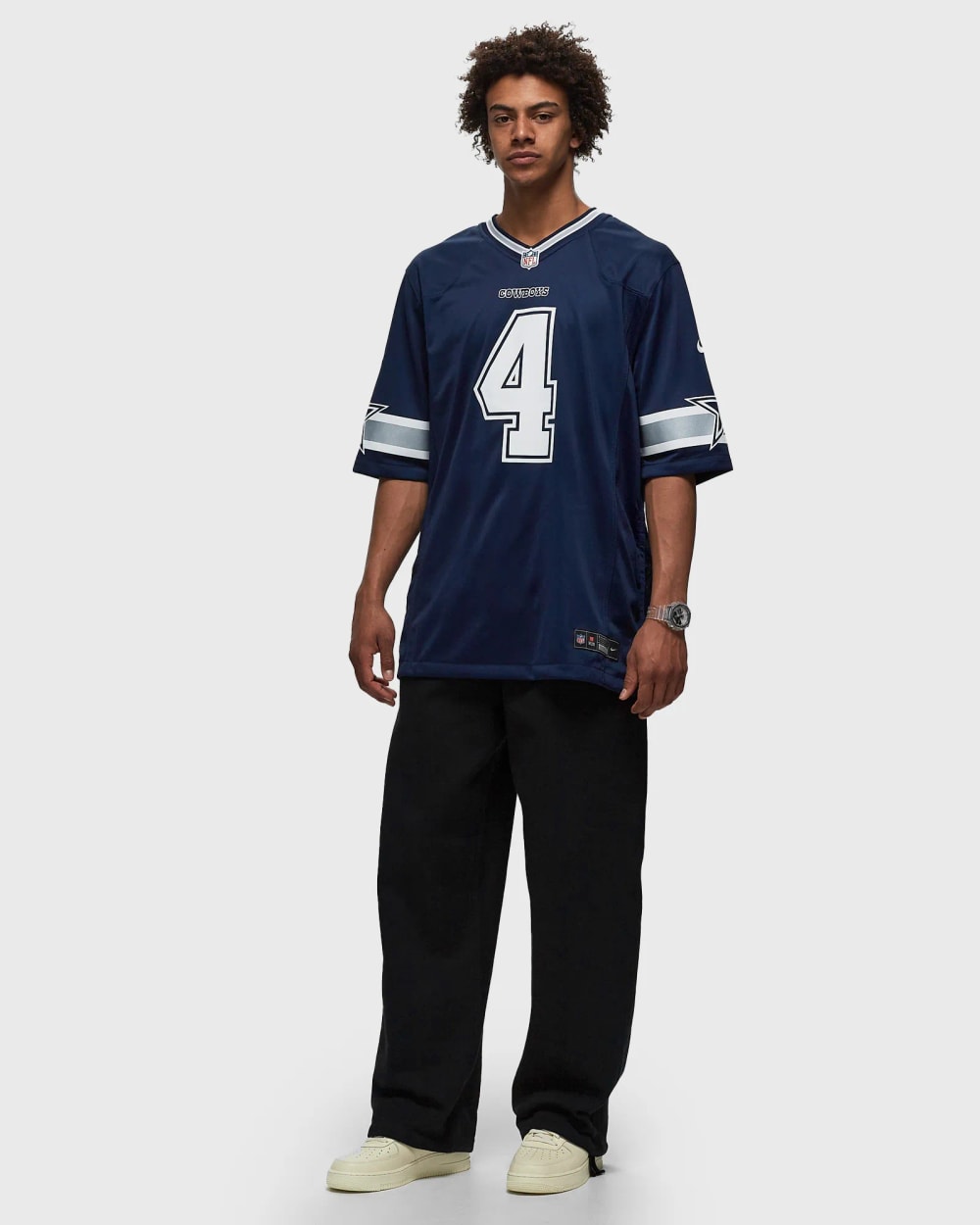 Nike NFL Dallas Cowboys Dak Prescott #4 Home Game Men's Jersey
