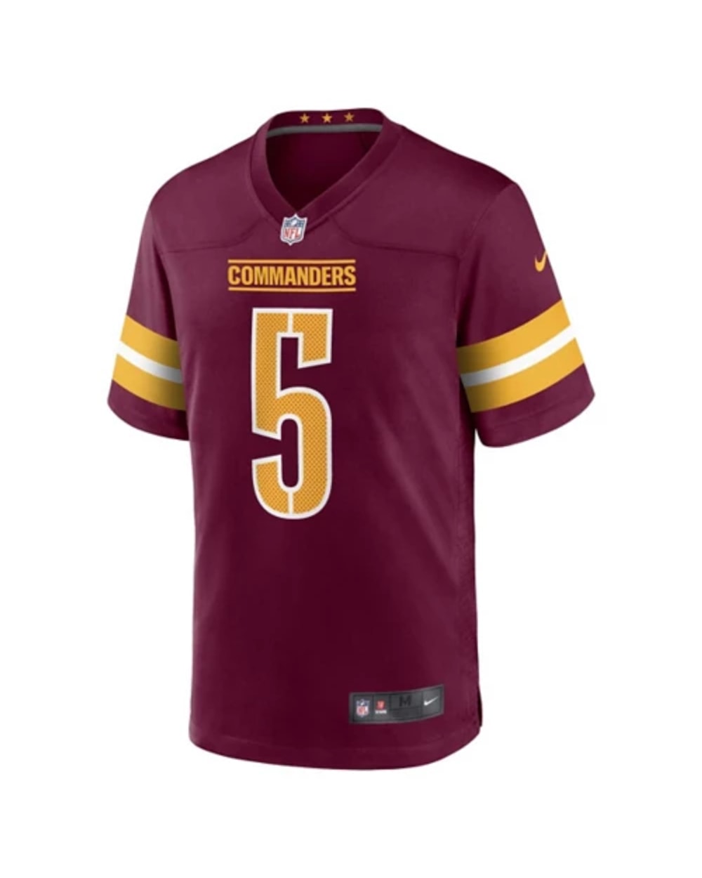 Nike NFL Washington Commanders Jayden Daniels #5 Game Jersey