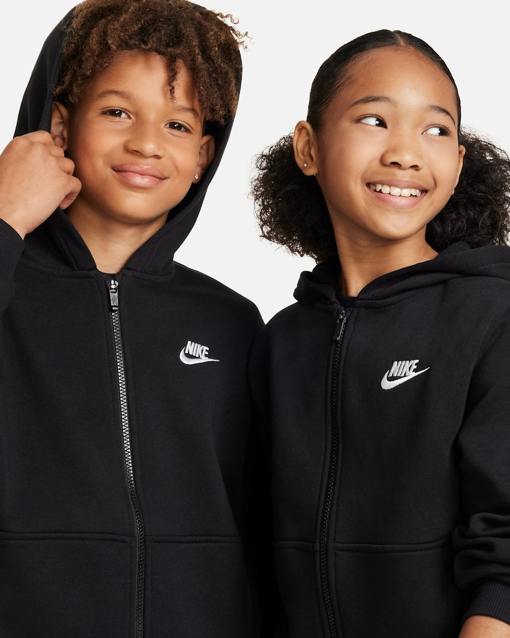 Nike Older Kids' Sportswear Club Fleece Full-Zip Hoodie