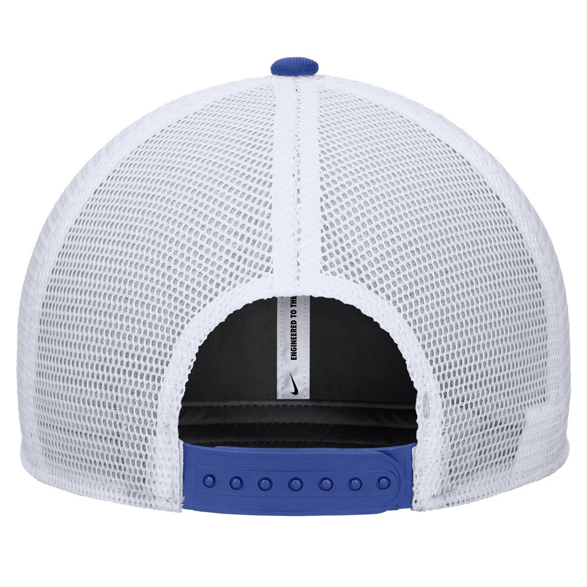 Nike Rise Hockey Trucker Hat - Grey/Blue/White back