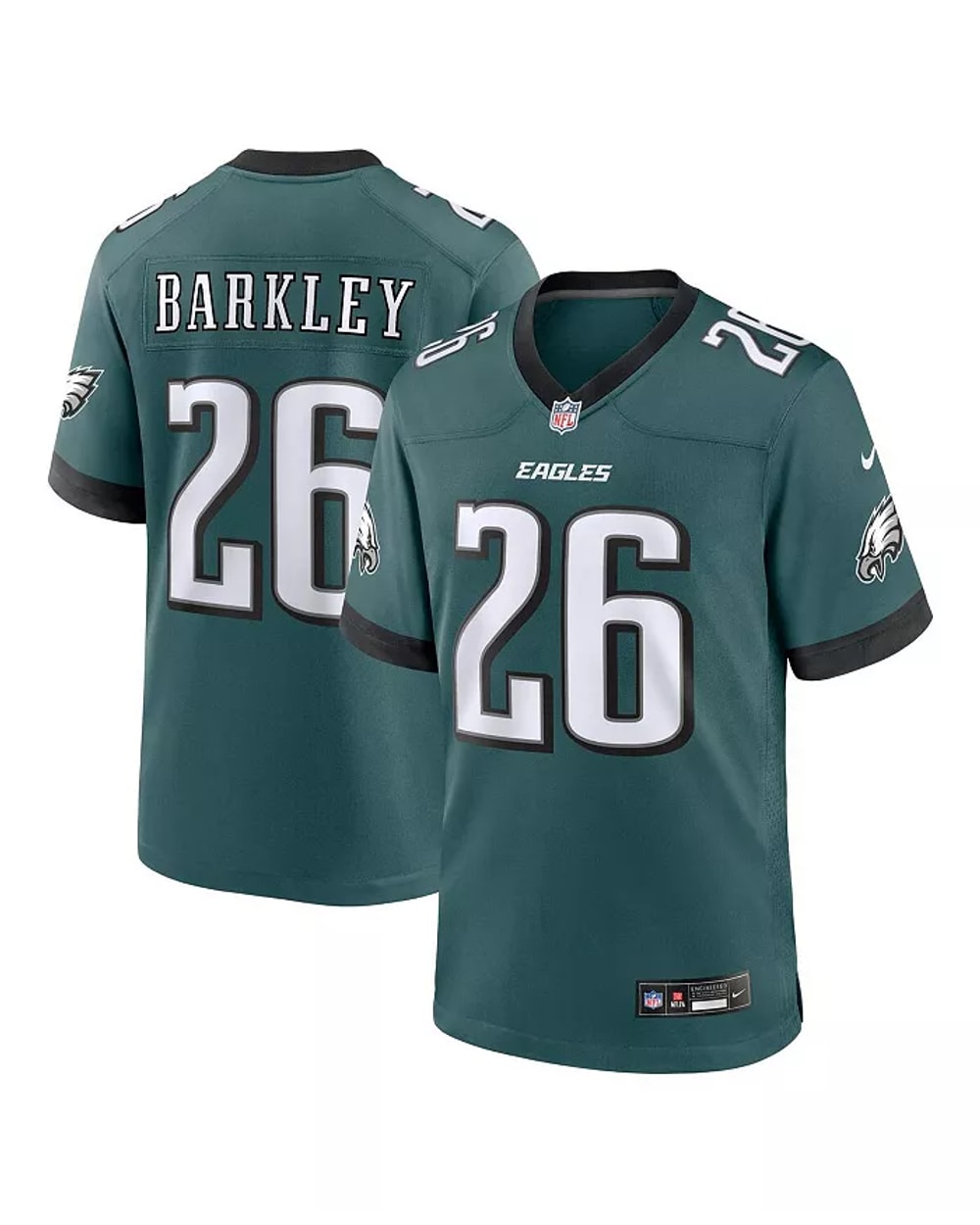 Nike Philadelphia Eagles Saquon Barkley #26 Game Jersey