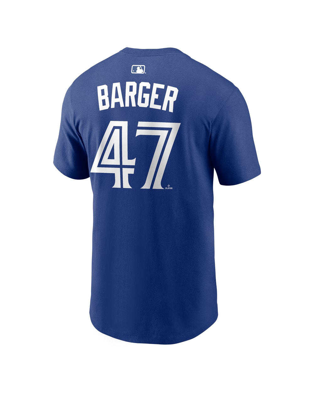 Nike Toronto Blue Jays Addison Barger Home Name & Number T-Shirt