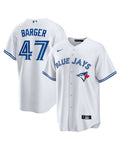 Nike Toronto Blue Jays Addison Barger White Home Replica Jersey