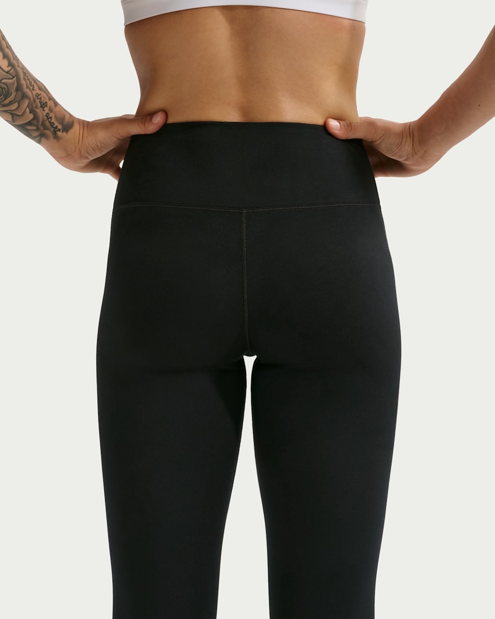 Nike Women's One Seamless Front High-Waisted Full-Length Leggings