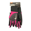 Nike Women's Printed Element Thermal Gloves - BLACK, front view