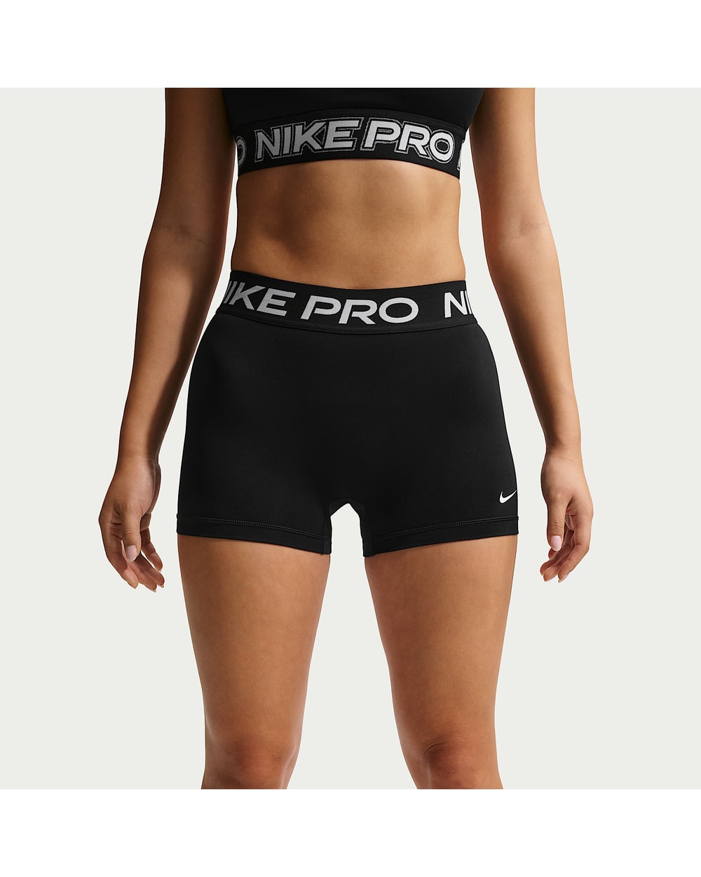 Nike Women's Pro Mid-Rise 3" Biker Shorts