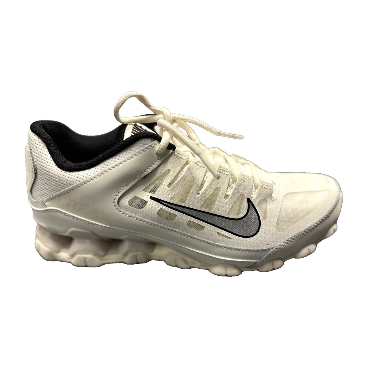 Nike Women's Reax 8 TR Training Shoes - WHITE, side view