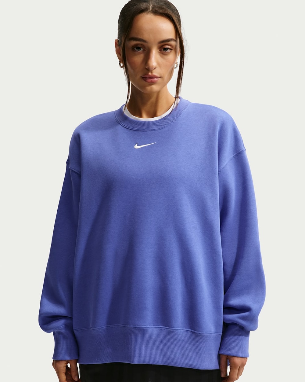 Nike Women's Sportswear Phoenix Fleece Oversized Crew-Neck Sweatshirt