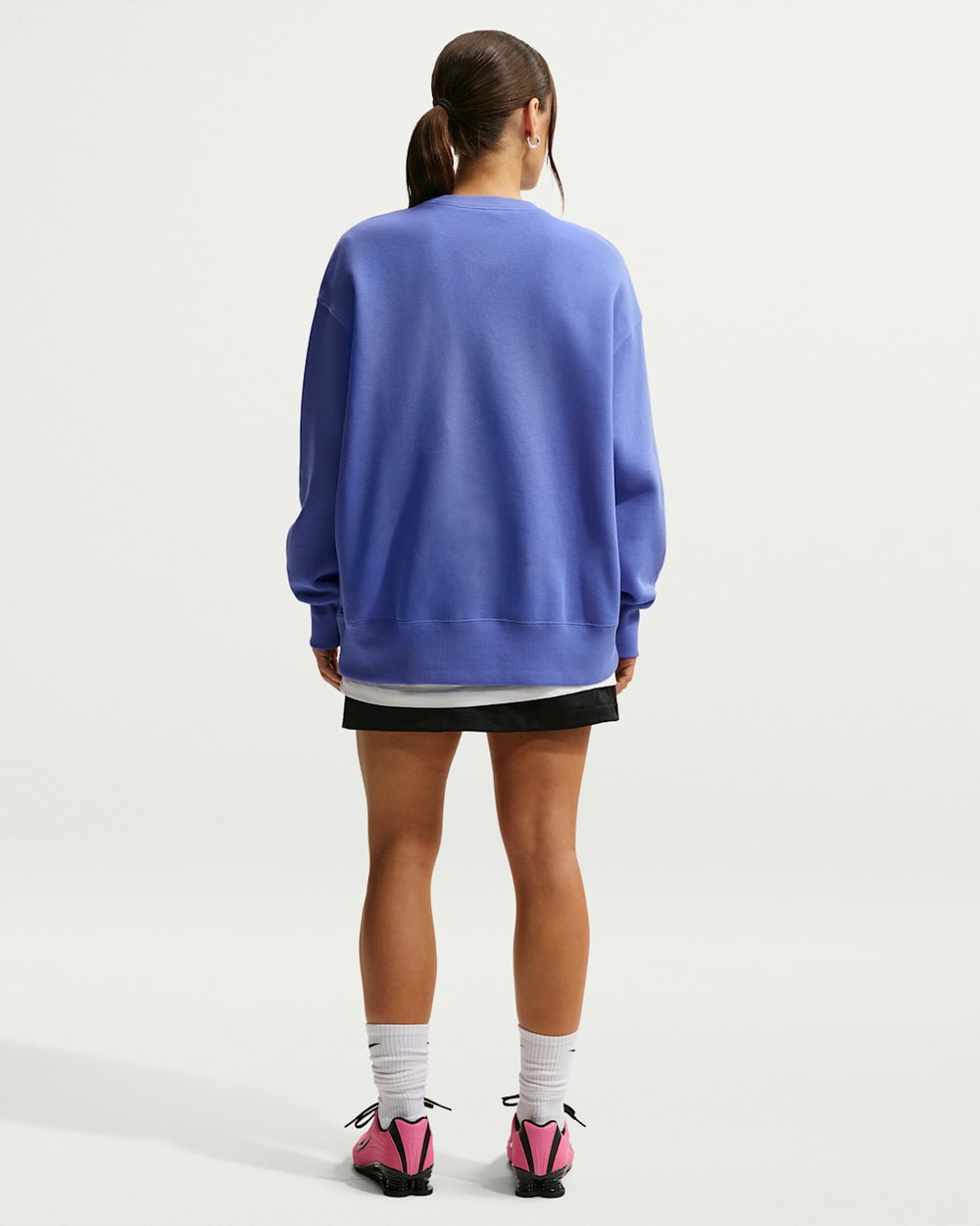 Nike Women's Sportswear Phoenix Fleece Oversized Crew-Neck Sweatshirt