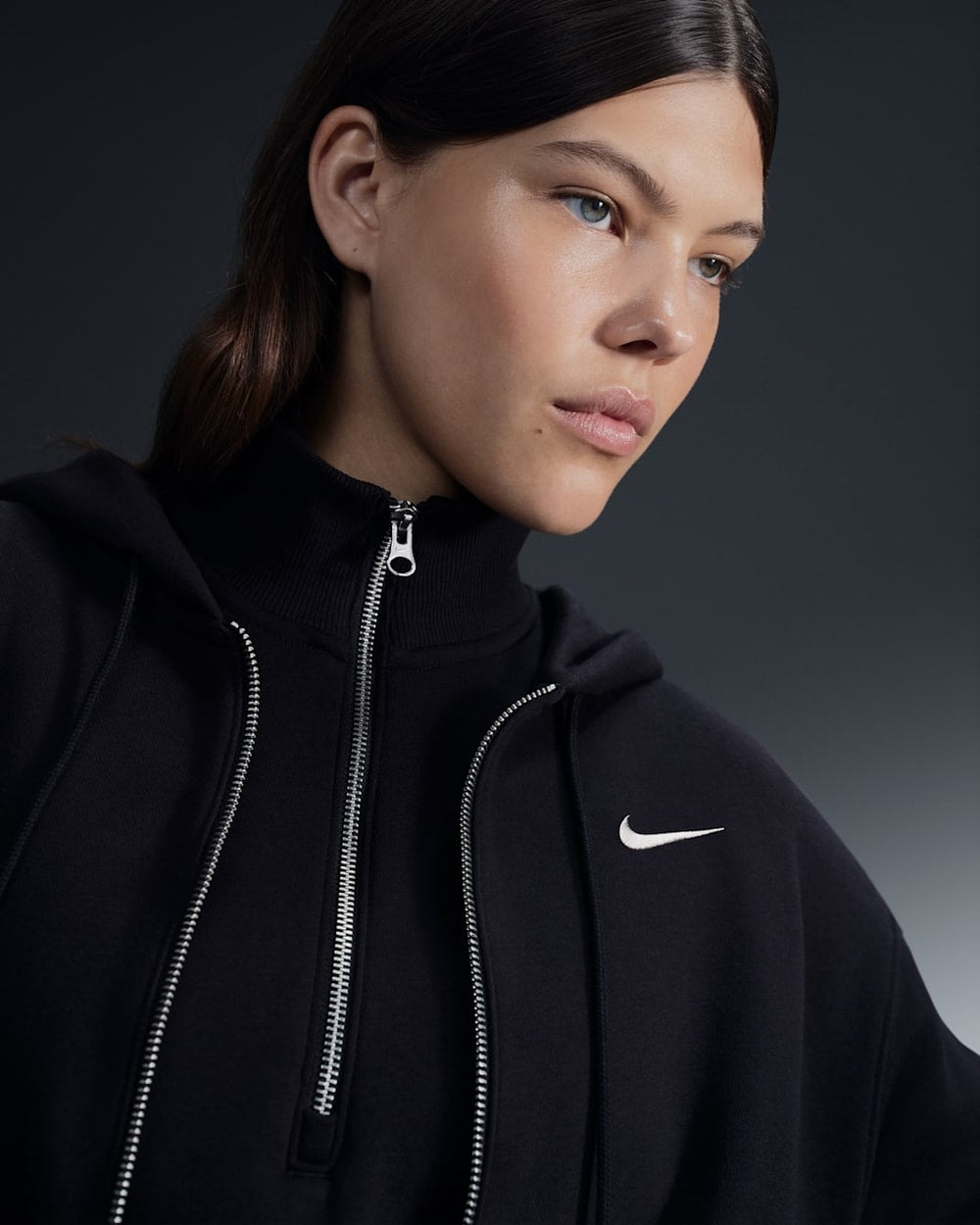 Nike Women's Sportswear Phoenix Fleece Oversized Full-Zip Hoodie