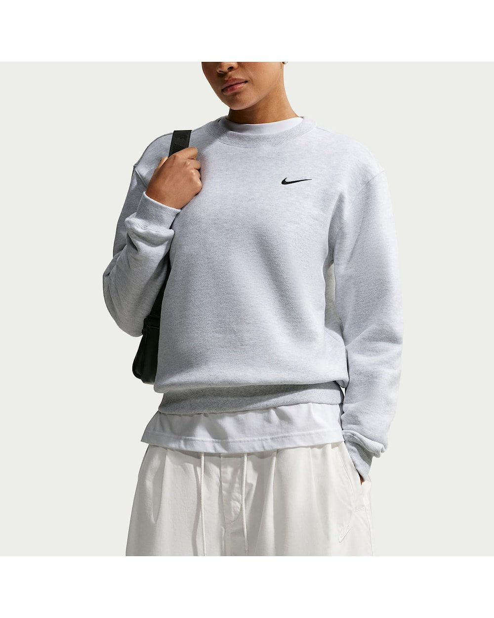 Nike Women's Studio Fleece Medium Weight Crew