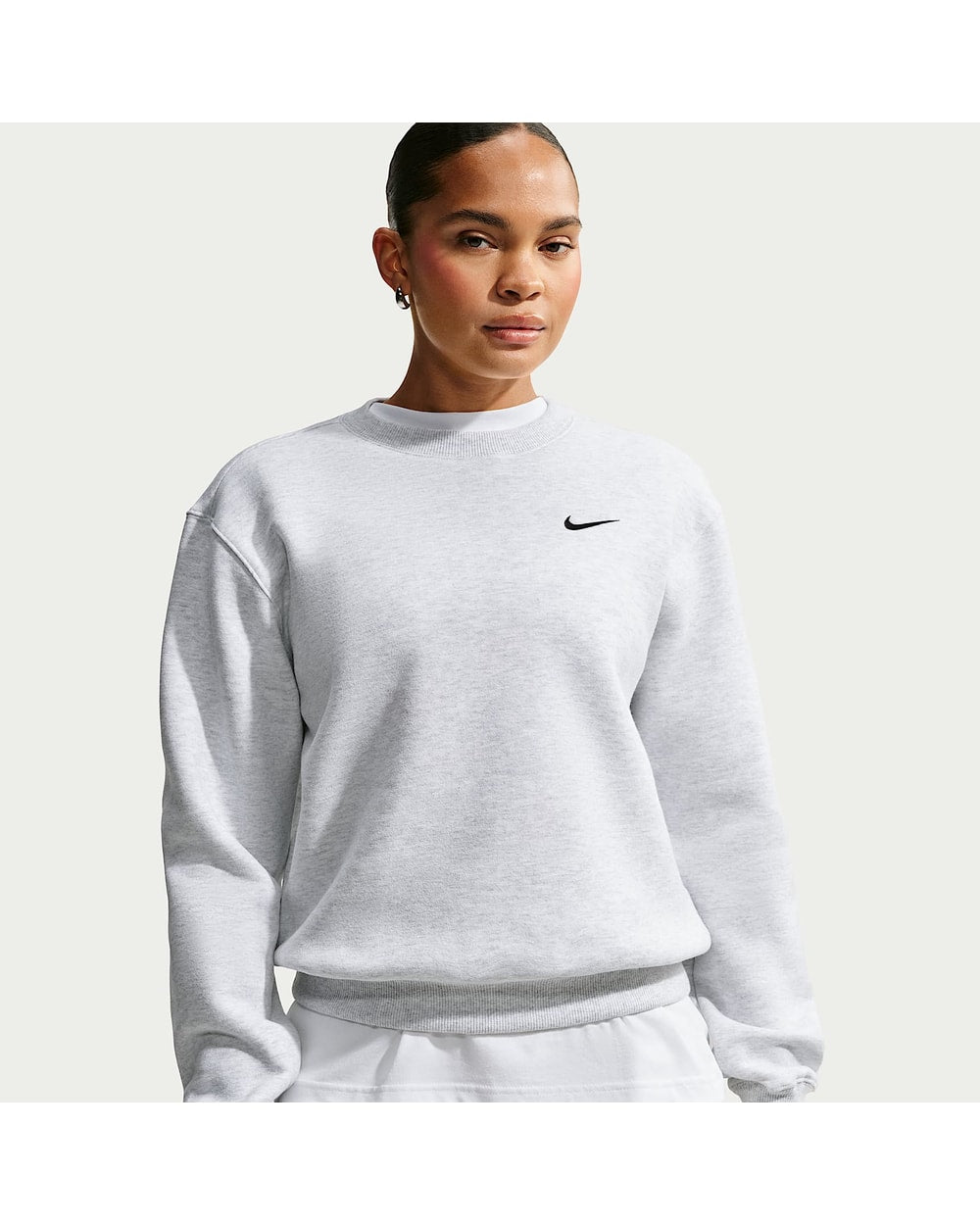 Nike Women's Studio Fleece Medium Weight Crew
