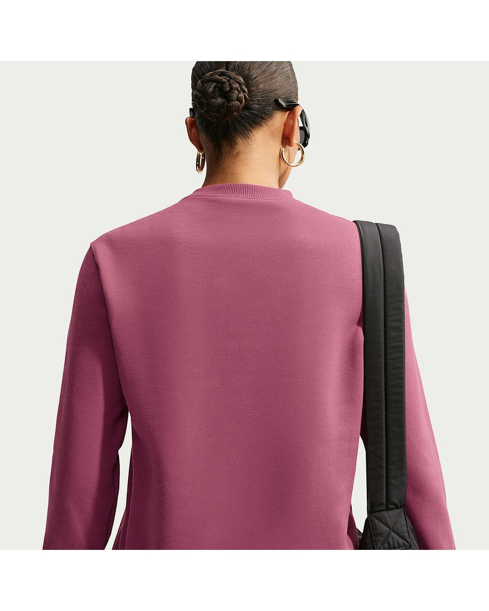 Nike Women's Studio Fleece Medium Weight Crew