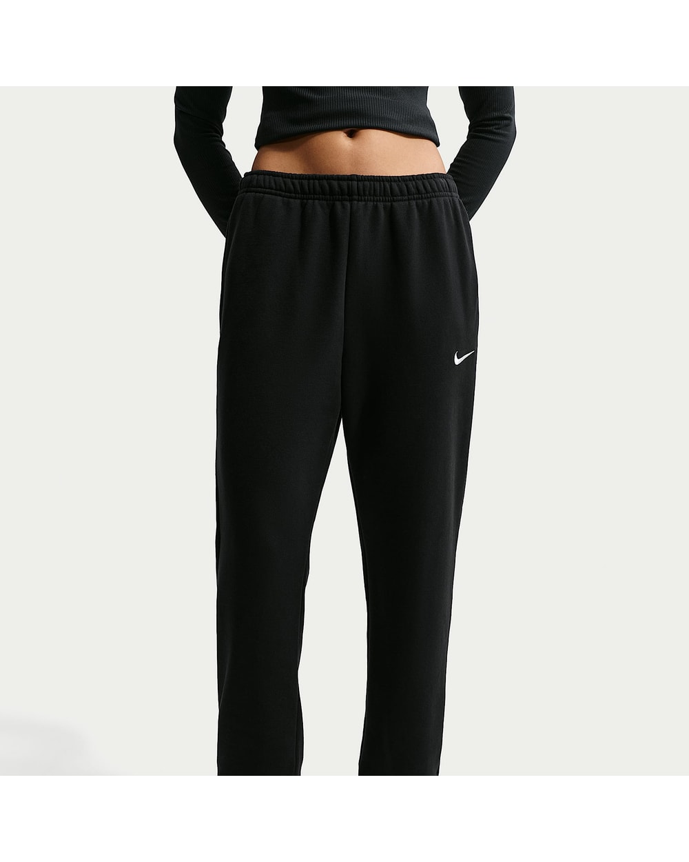 Nike Women's Studio Fleece Medium Weight Mid-Rise Joggers