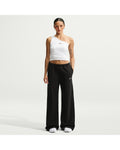 Nike Women's Studio Fleece Medium Weight Mid-Rise Wide-Leg Pants