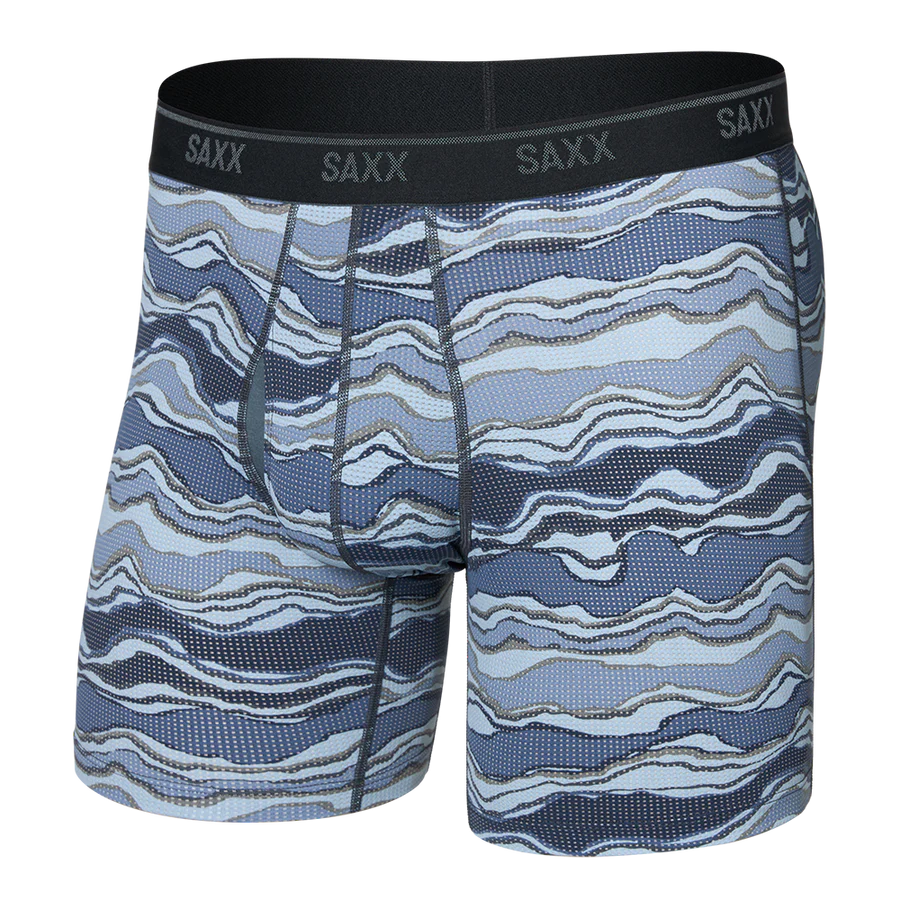 Saxx Quest Mesh Boxer Brief - Lazy River/Multi
