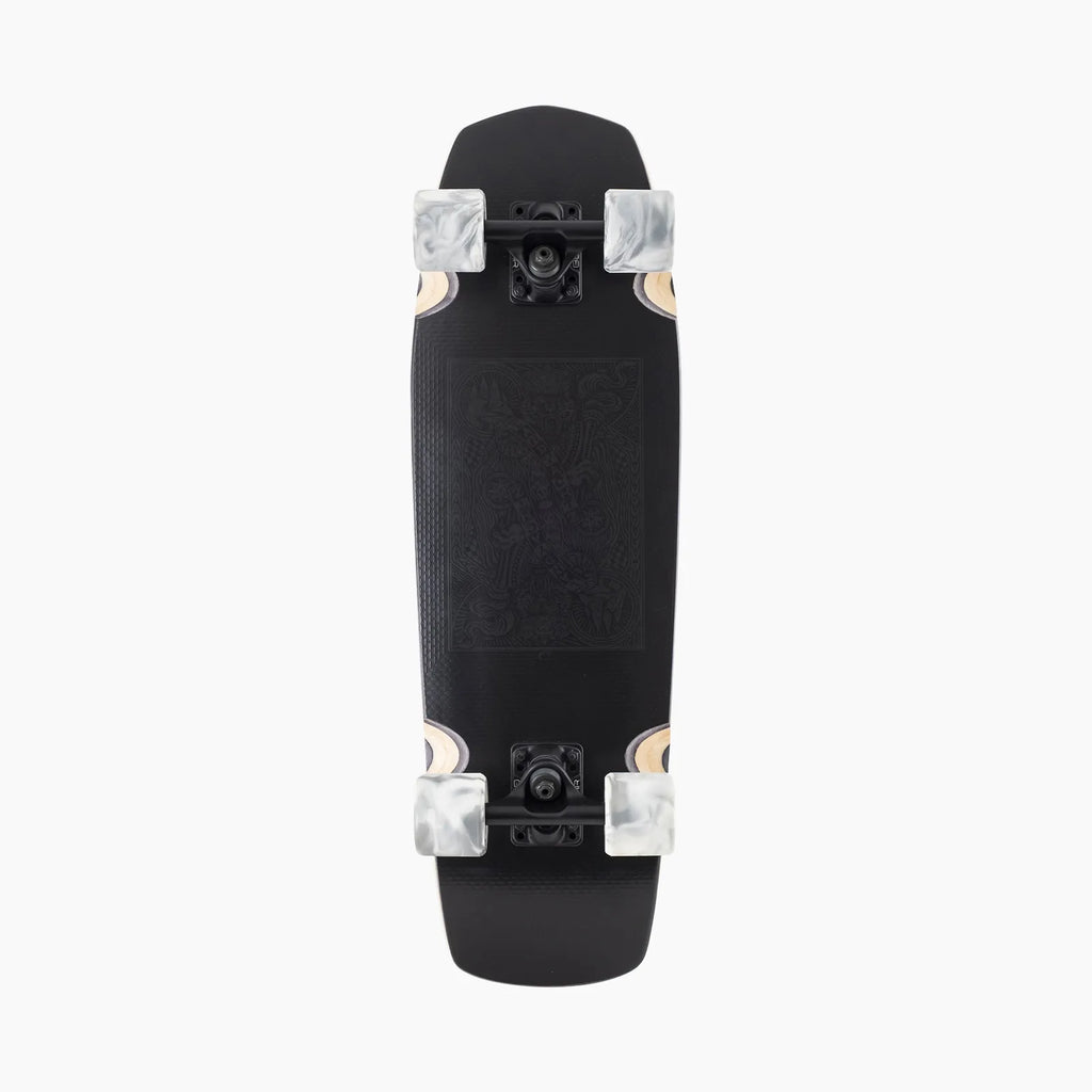Landyachtz Dinghy Coffin - Stealth Card Longboard