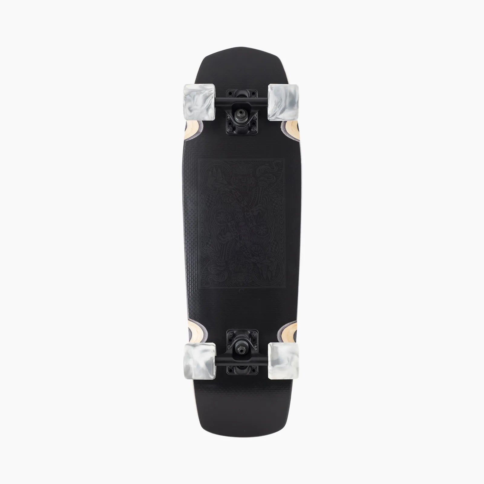 Landyachtz Dinghy Coffin - Stealth Card Longboard