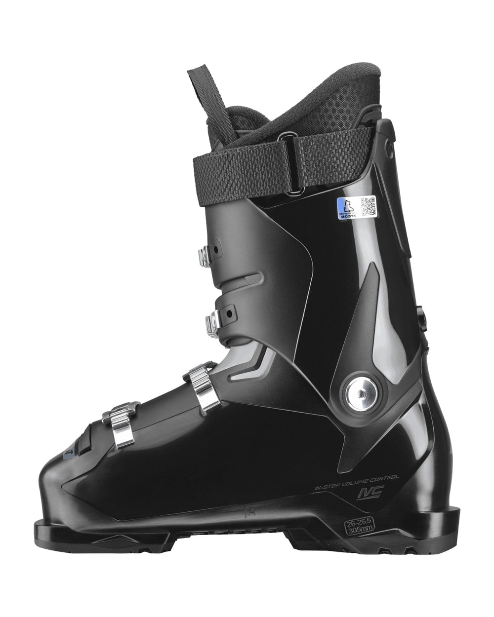 Nordica Men's The Cruise Ski Boots - Black/Grey/Red, side view