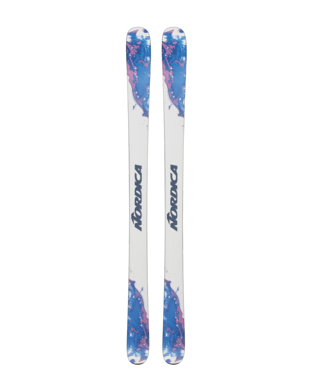 Nordica Unleashed 98 CA Skis - Oilslick Blue, side view