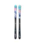 Nordica Women's Santa Ana 82 Skis - Light Blue/Coral/Midnight, top sheet