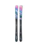 Nordica Women's Santa Ana 92 Skis - Lavender/Blue/Black, top sheet