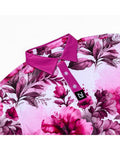 North Golf Floral Smoke Polo