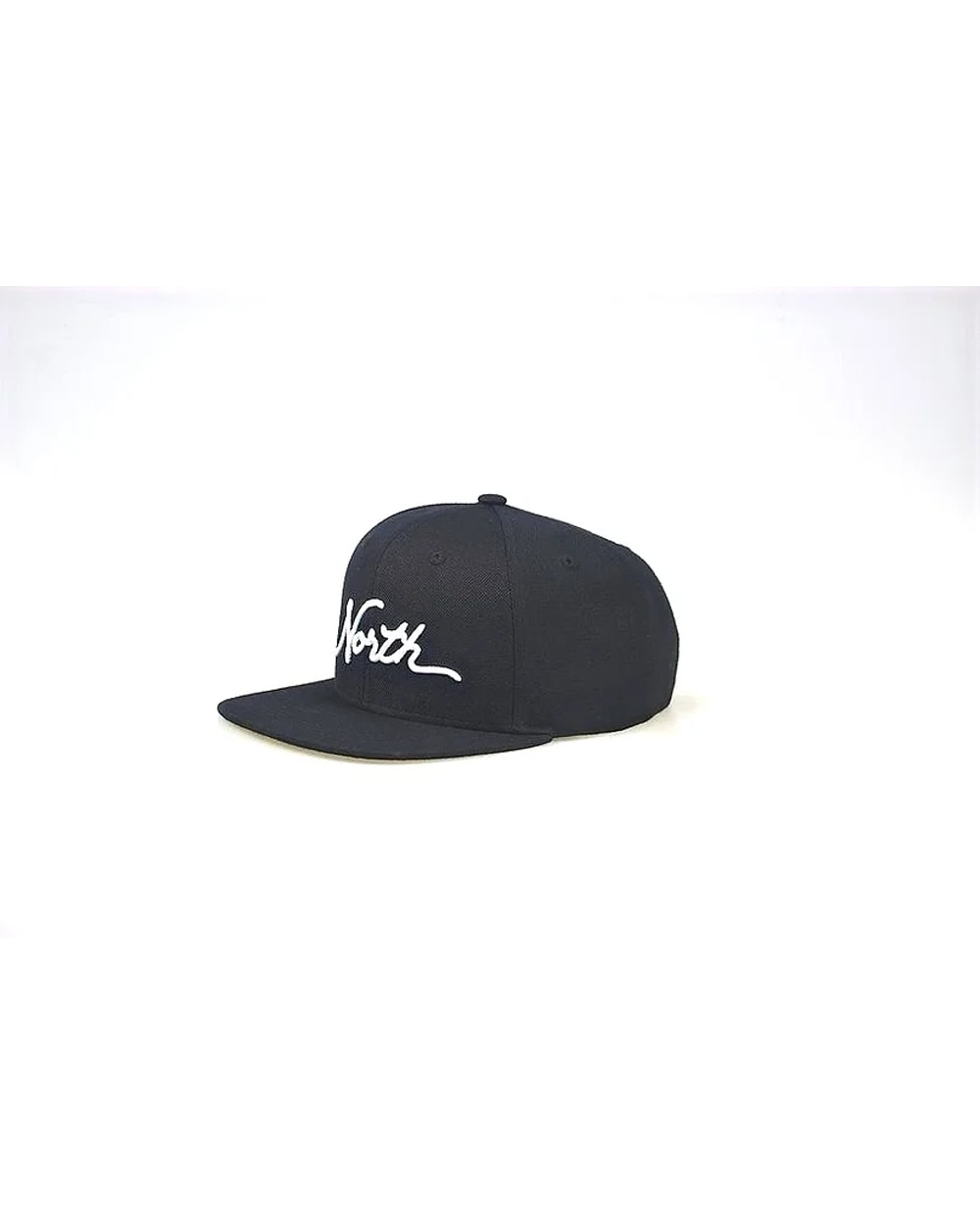 North Golf Script Black Golf Hat
