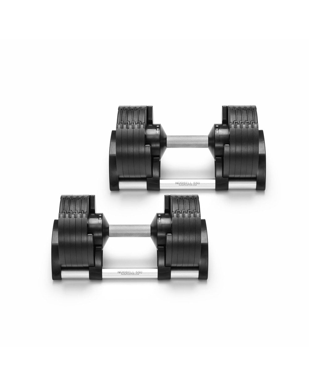 Nuobell 550 Adjustable Dumbbells - pair in cradles