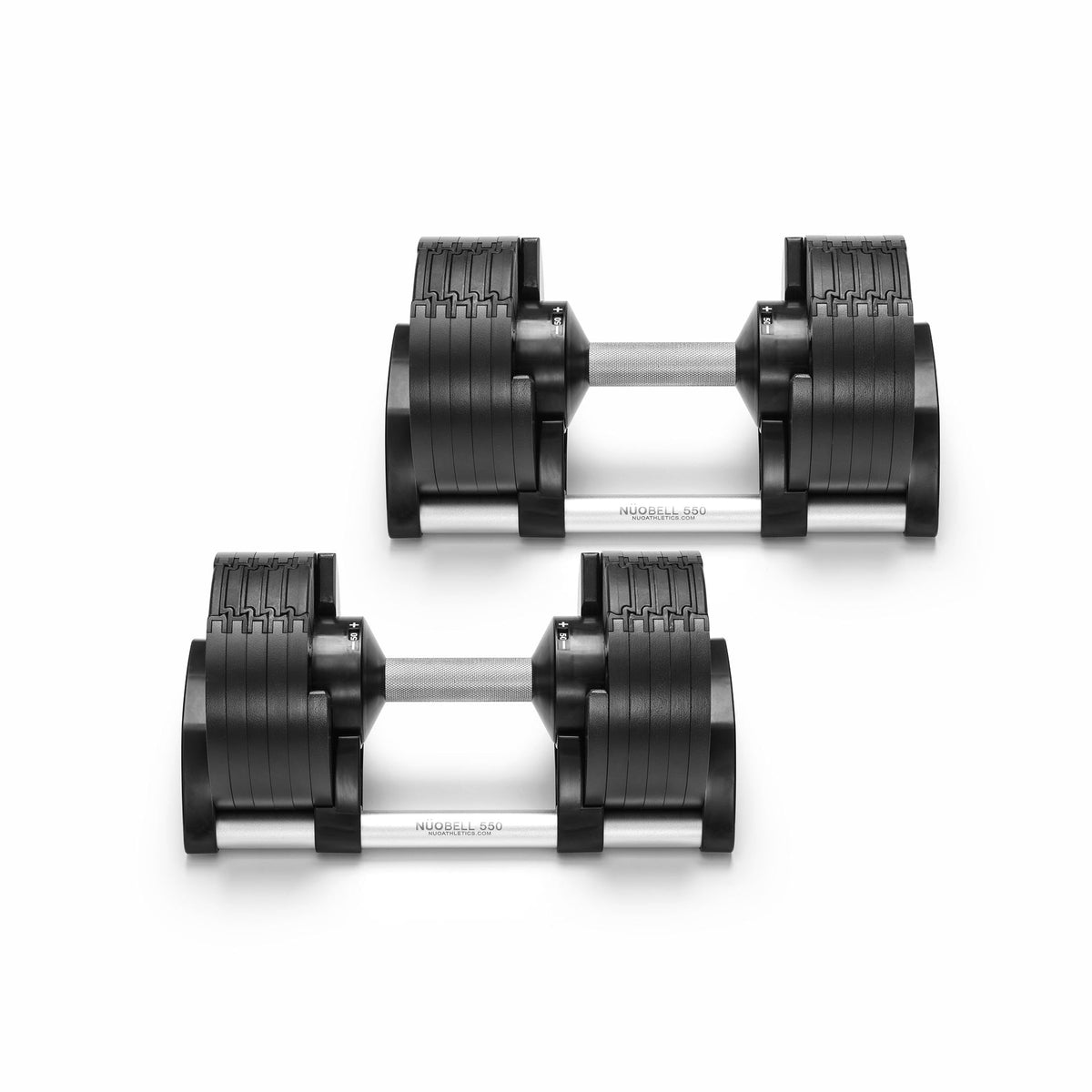 Nuobell 550 Adjustable Dumbbells - pair in cradles