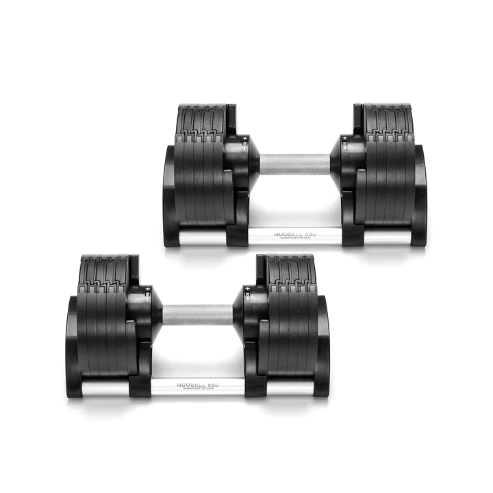 Nuobell 550 Adjustable Dumbbells - pair, side view