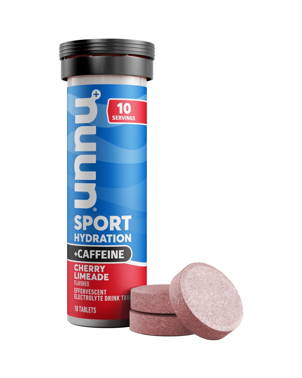 Nuun Sport +Caffeine Tabs - Cherry Limeade