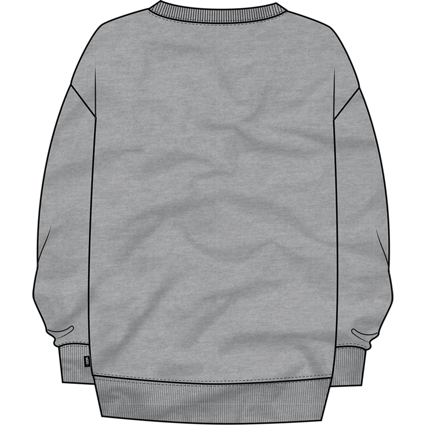 Vans Women's Crosscheck Oversized Crew Sweatshirt