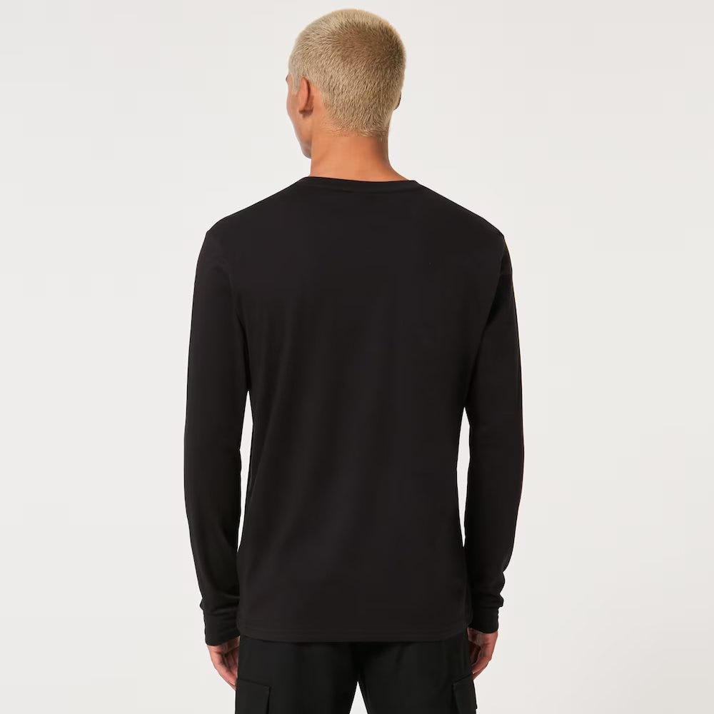 Oakley Mark II Long Sleeve Tee 2.0 - Black/White - back