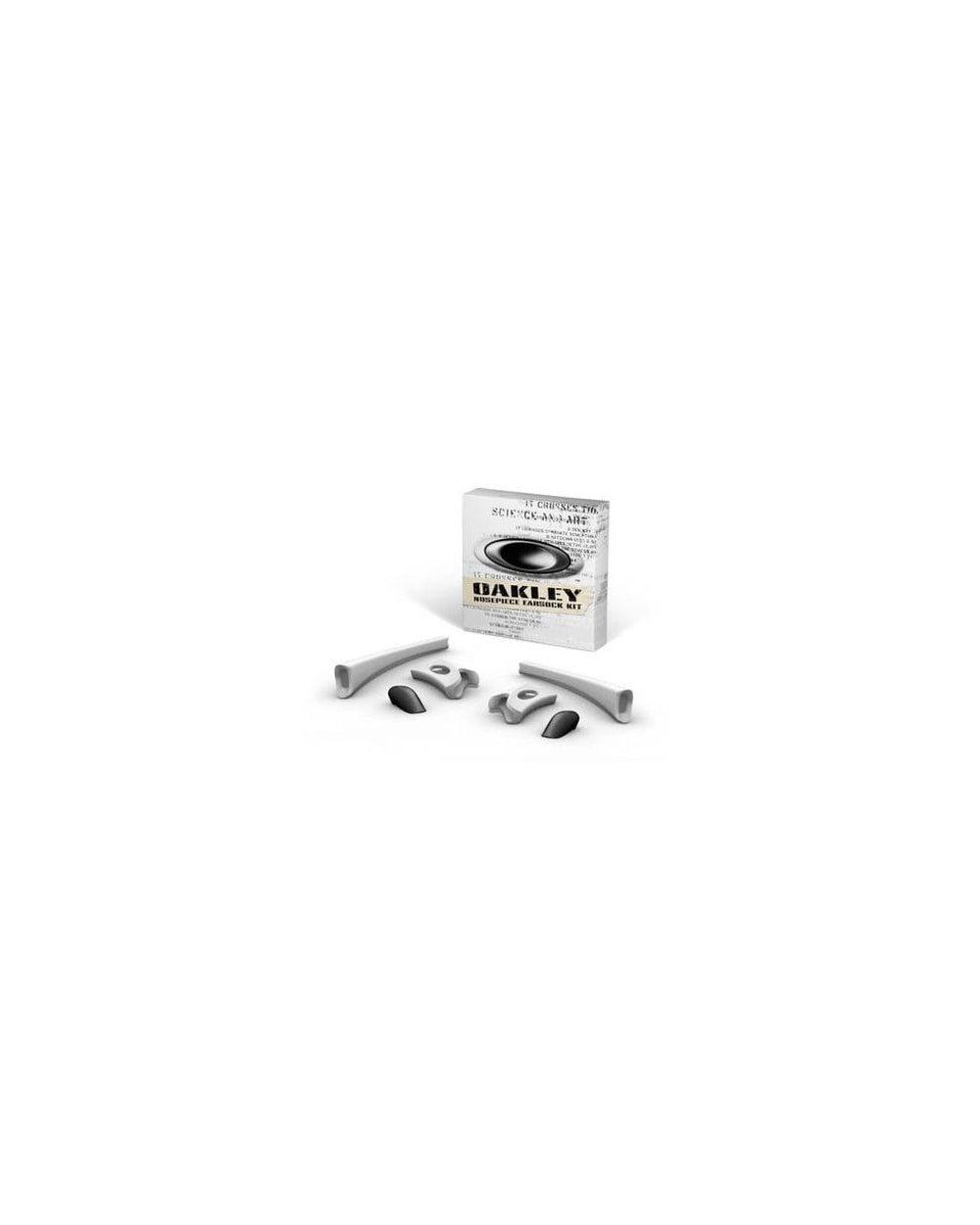 Oakley Flak Jacket Nose Pad & Ear Sock Kit - White