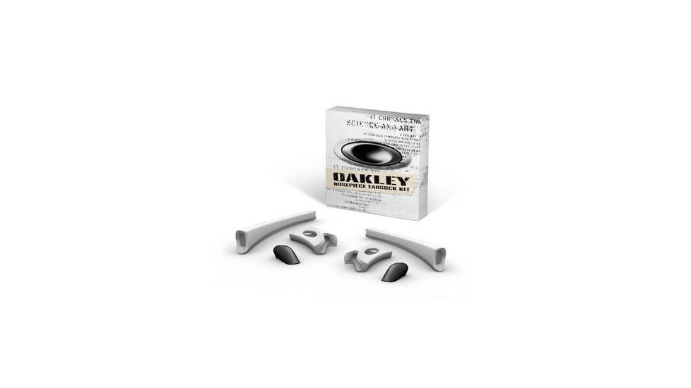 Oakley Flak Jacket Nose Pad & Ear Sock Kit - White